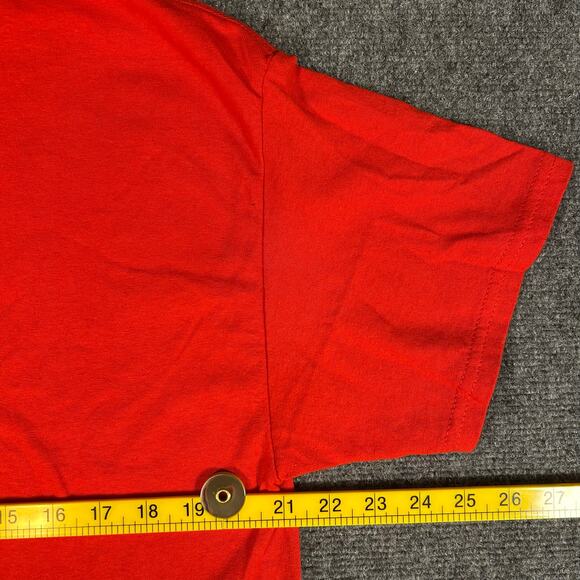 NWT Neff x Disney Mickey Mouse T Shirt Mens Lrg‎ Red 100% Cotton Checkered Mouse - Picture 4 of 6